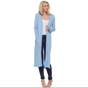 3 for $20🎉Light Blue Long Cardigan Duster